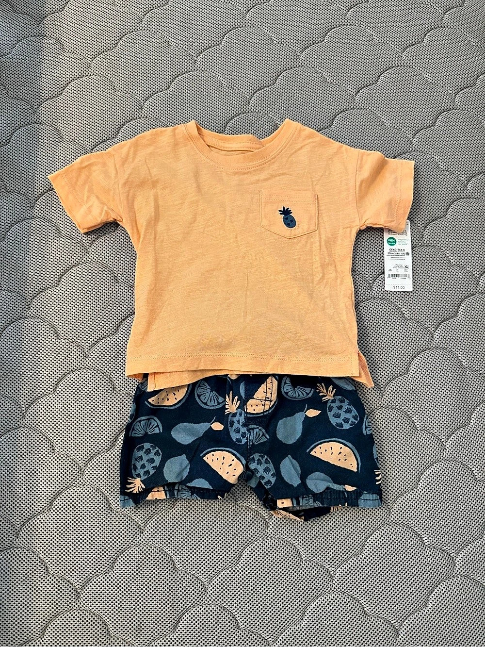 Carter's 2-Piece Tropical Set NWT - Size 12mo